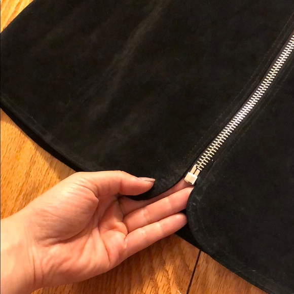 Zara Suede Mini Skirt - Picture 4 of 8